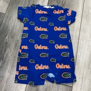 Blue Gators Baby Romper